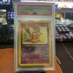Pokemon 2001 Southern Islands Slowking 14/18 Promo Reverse Holo PSA 7 - Image 2