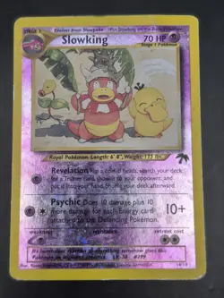 Pokemon TCG Slowking 14/18 Reverse Holo Southern Islands Promo - Image 1