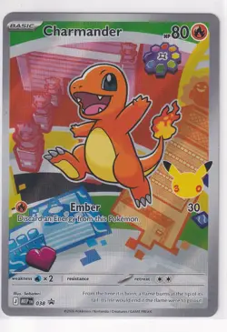 Charmander Holo Promo ME: Mega Evolution Promo 038 NM - Image 1