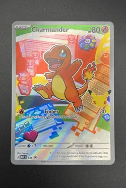 Pokemon TCG - ME: Mega Evolution Promo - Charmander 038 - NM - Image 3