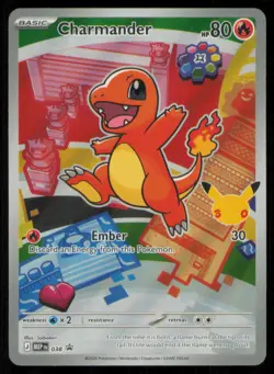 Charmander Holo Promo ME: Mega Evolution Promo 038 NM - Image 1