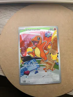 Charmander Holo Promo ME: Mega Evolution Promo 038 NM - Image 2