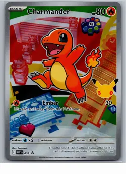 Charmander - Holo ME: Mega Evolution Promo 038 2025 NM - Image 1