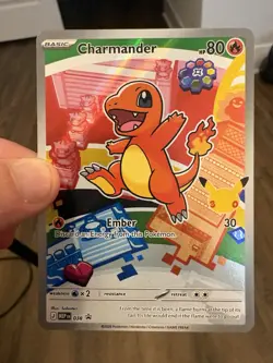 Charmander 038 Me: Mega Evolution Promo Holo NM 💎🔥 - Image 1