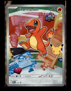 Charmander Holo Promo ME: Mega Evolution Promo 038 NM - Image 1