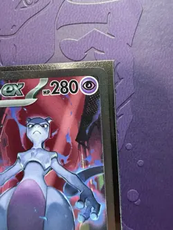 The Pokemon Company Team Rocket's Mewtwo ex 231/182 SV10 SIR Holo EN 280 - Image 3