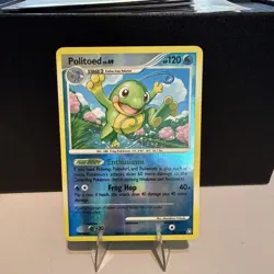 Pokemon TCG Politoed Legends Awakened 12/146 Reverse Holo Holo Rare 2008 - Image 1