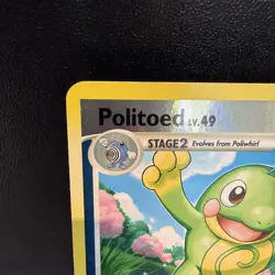 Pokemon TCG Politoed Legends Awakened 12/146 Reverse Holo Holo Rare 2008 - Image 2