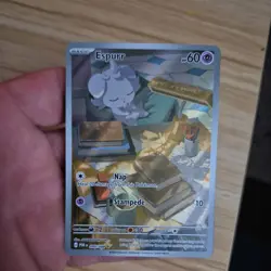 Pokemon Espurr POR 095/088 60HP Full Art Holo Basic Psychic Card 2026 - Image 1