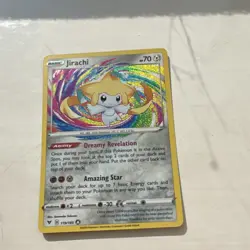 Pokemon TCG Jirachi Vivid Voltage Holo Card 119/185 Amazing Rare - Image 1