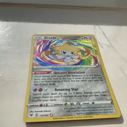 Pokemon TCG Jirachi Vivid Voltage Holo Card 119/185 Amazing Rare - Image 5