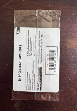Pokemon Archeops Field Museum Exclusive Promotional Card - New Sealed, In Hand - Image 2