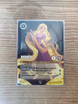 Disney Lorcana Rapunzel Gifted with Healing 4/C1 Promo - Non Foil Near Mint - Image 1