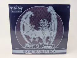 New Sealed Pokemon TCG Sun and Moon Base Elite Trainer Box ETB - Lunala - Image 1