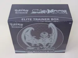 New Sealed Pokemon TCG Sun and Moon Base Elite Trainer Box ETB - Lunala - Image 2