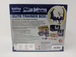 New Sealed Pokemon TCG Sun and Moon Base Elite Trainer Box ETB - Lunala - Image 4