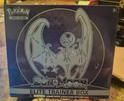 Sun and Moon Base - Lunala ETB - Elite Trainer Box Pokemon TCG Factory Sealed - Image 1