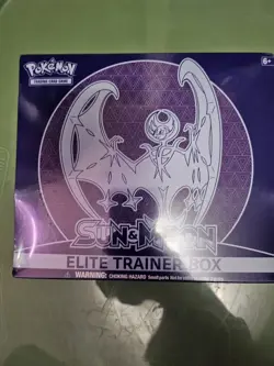 Sun and Moon Base - Lunala ETB - Elite Trainer Box Pokemon TCG Factory Sealed - Image 1