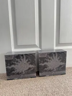Pokemon Center - TCG Pitch Black Elite Trainer Box ETB X2 Exclusive INHAND ⭐ - Image 1