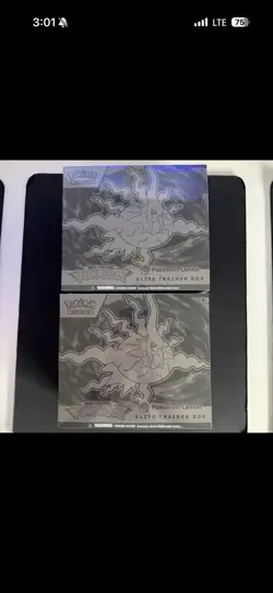 2x Pokemon Pitch Black Elite Trainer Box ETB Pokemon Center Exclusive - Image 1