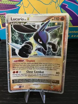 Pokemon TCG Lucario LV x Promo Holo Pokemon Promos Holo Promo Promo Swirl 🌀 - Image 1