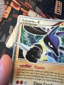 Pokemon TCG Lucario LV x Promo Holo Pokemon Promos Holo Promo Promo Swirl 🌀 - Image 3