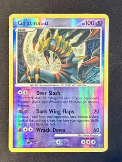 Giratina 10/127 2009 Platinum Base Set Pokemon Card TCG Reverse Holo Rare - Mp - Image 1
