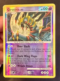 Giratina 10/127 2009 Platinum Base Set Pokemon Card TCG Reverse Holo Rare - Mp - Image 2
