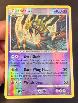 Giratina 10/127 2009 Platinum Base Set Pokemon Card TCG Reverse Holo Rare - Mp - Image 4
