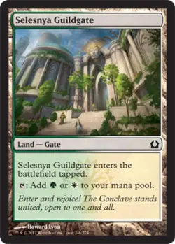 Selesnya Guildgate - Light Play MTG Return to Ravnica - Image 1