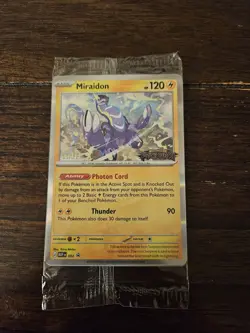 Pokemon Pitch Black - STAFF Prerelease Promo Cards - Sealed Pack of 4 - Image 1