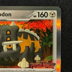 Bastiodon MEP 085 - Prerelease Stamped Promo - Pitch Black - Pokemon TCG - NM/LP - Image 4