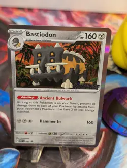 Bastiodon MEP 085 Prerelease Stamped Promo - Pokemon TCG: Pitch Black - NM - Image 5