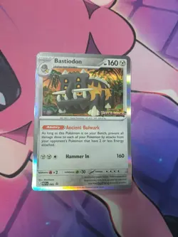 Bastiodon MEP 085 Prerelease Stamped Promo - Pokemon TCG: Pitch Black - NM - Image 1