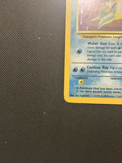 Lapras 10/62 | Base Set Fossil | Holo Pokemon Card LP - Image 5