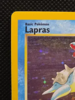 Pokemon Card - Lapras 10/62 Holo Unlimited Holo Rare - Fossil WoTC- MPlay - Image 3