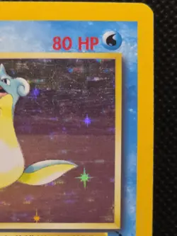 Pokemon Card - Lapras 10/62 Holo Unlimited Holo Rare - Fossil WoTC- MPlay - Image 4