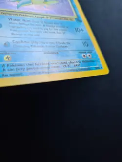 Pokemon Card Lapras 10/62 Holo Rare Fossil Original 1999 WOTC - Image 3