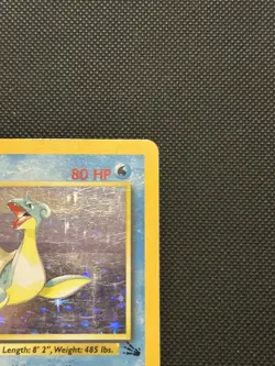 Lapras 10/62 | Base Set Fossil | Holo Pokemon Card HP - Image 5