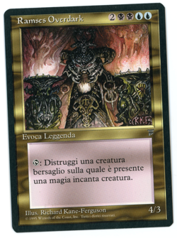 Ramses Overdark -- MTG (SP Quality) - Legends - See scans!! - Image 1