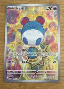 Pokemon TCG Marill - 232/217 Illustration Rare - Ascended Heroes NM Holofoil - Image 1
