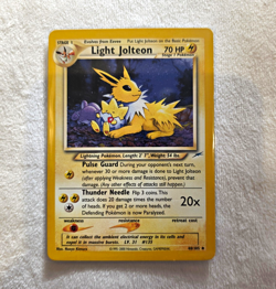 Pokemon TCG Neo Destiny 2-Card Lot Light Jolteon 48/105 Light Flareon 46/105 - Image 1