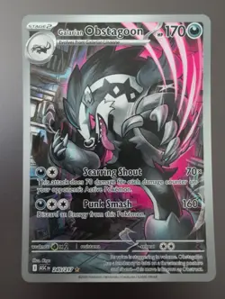 Pokemon TCG Galarian Obstagoon 245/217 Ascended Heroes - Image 1