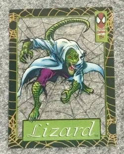 1994 Fleer Ultra Marvel Spider-Man Suspended Animation Card #12 Lizard - Image 1