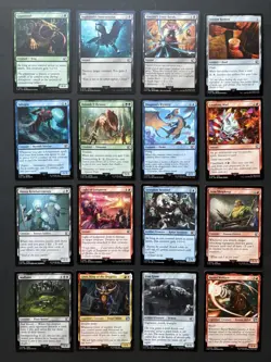 MTG Magic: The Gathering x Final Fantasy Common Uncommon RANDOM 16 card lot NM - Image 1
