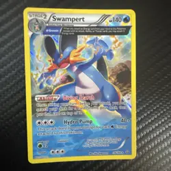Pokemon TCG Swampert Primal Clash 36/160 Holo Rare NM - Image 1