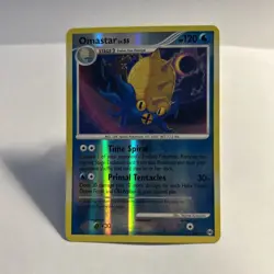 Omastar 23/99 Arceus Reverse Holo Pokemon TCG - Image 1