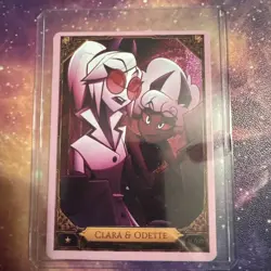 Clara & Odette 11/60 Season 2 Hazbin Hotel Trading Card 2nd Edition Premium Foil - Image 1