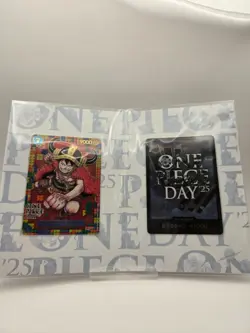 ONE PIECE Premium Card Collection ONE PIECE DAY 25 Japanese Luffy P-110 2025 - Image 3