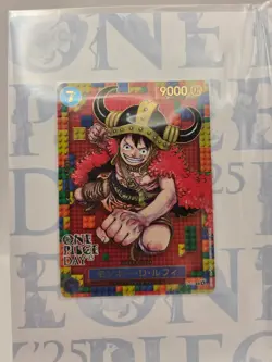 ONE PIECE Premium Card Collection ONE PIECE DAY 25 Japanese Luffy P-110 2025 - Image 4